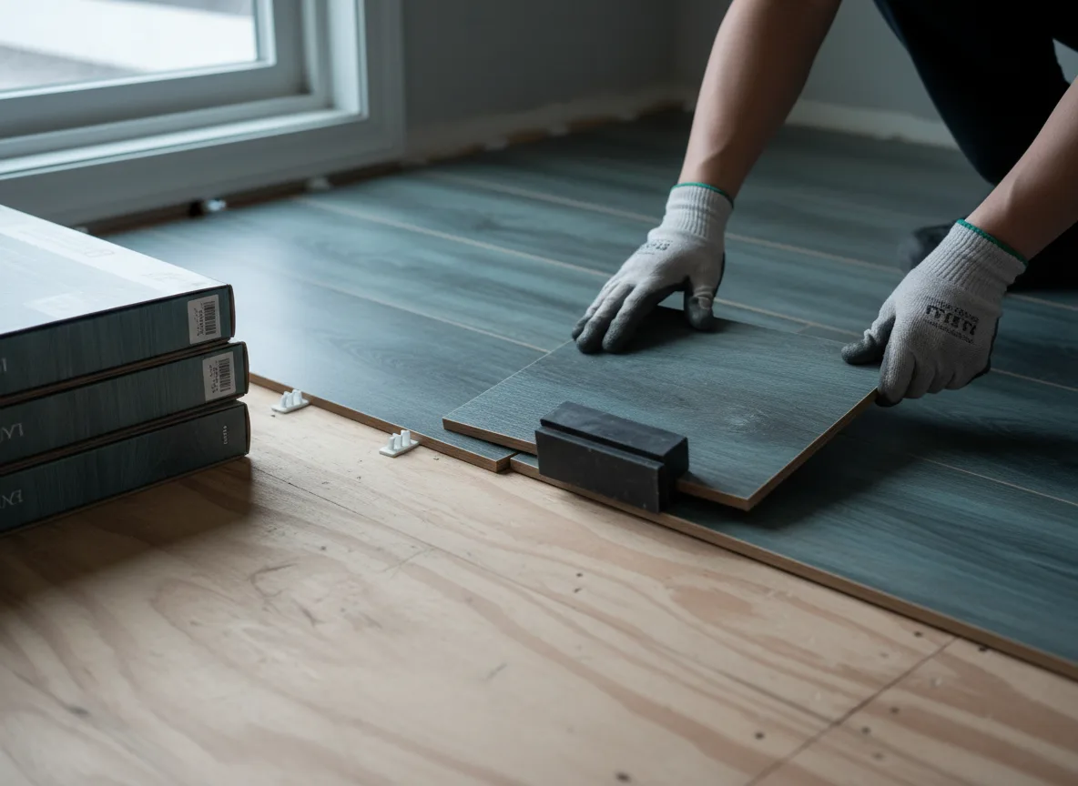 Luxury Vinyl Plank Installation company in Denmark, ME